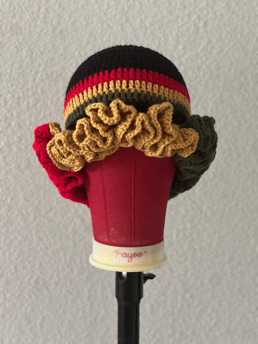 Juneteenth Ruffle Hat
